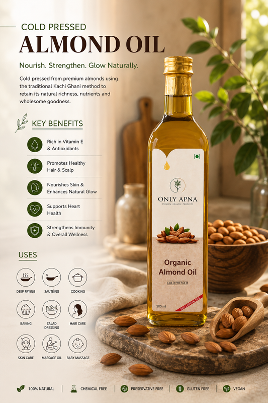 Cold Pressed Almond Oil