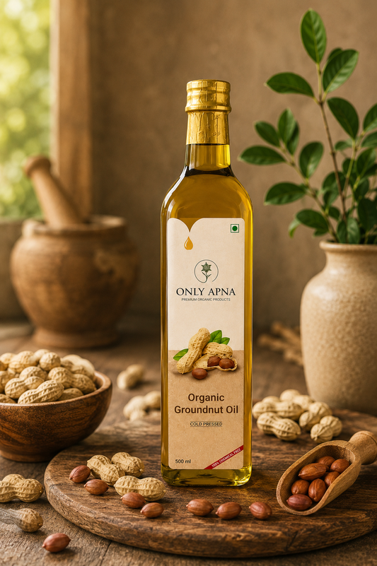 Cold Pressed Groundnut Oil