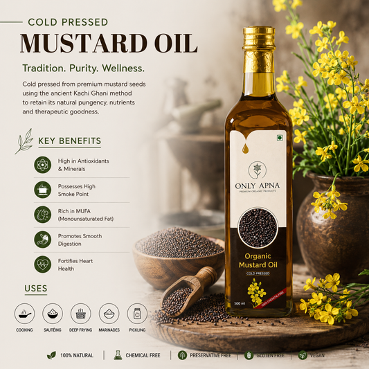 Cold Pressed Mustard Oil
