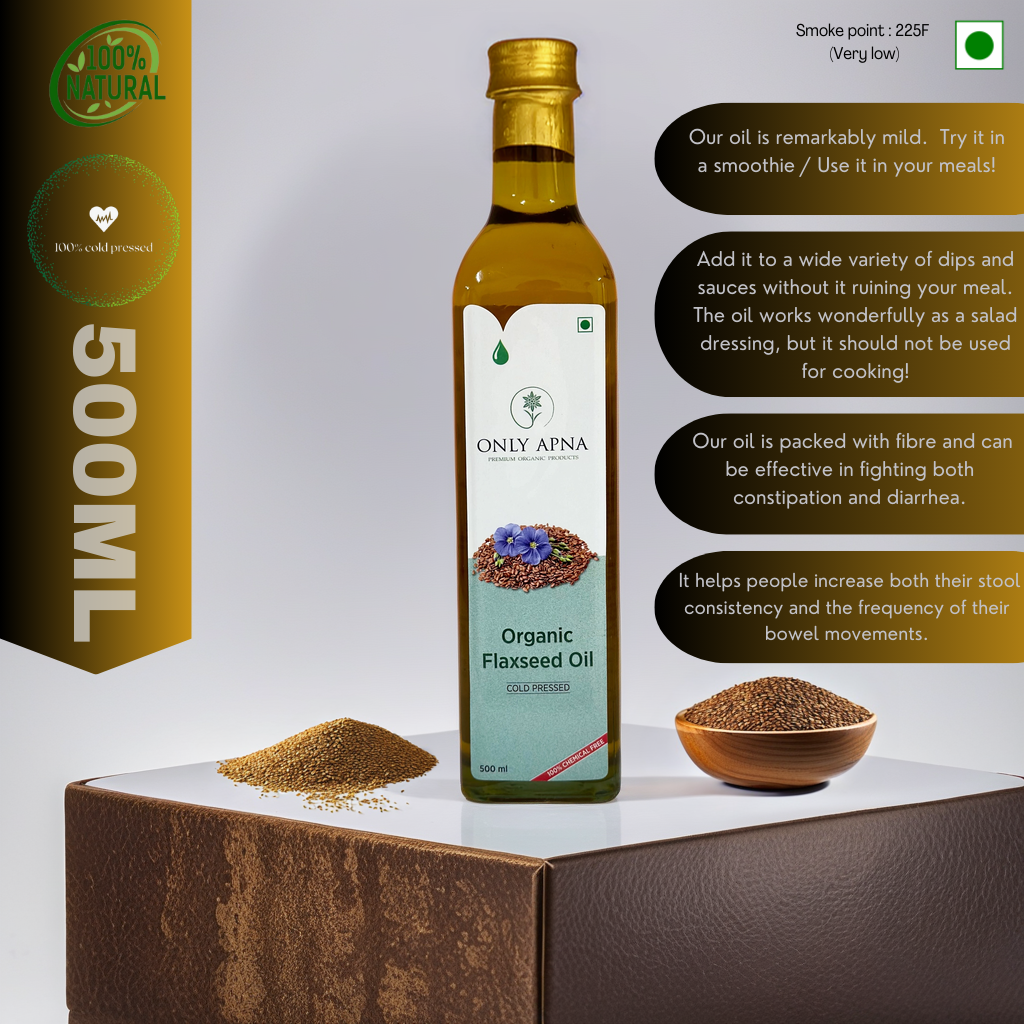 Cold Pressed Flaxseed Oil