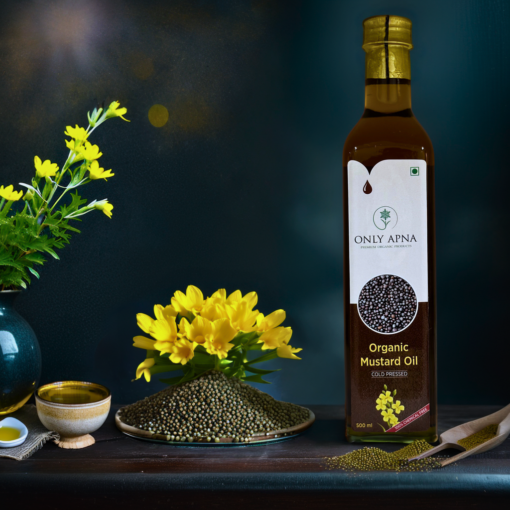 Cold Pressed Mustard Oil