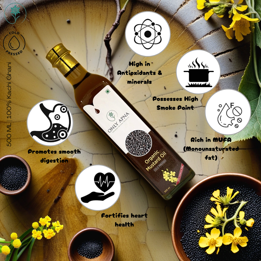Cold Pressed Mustard Oil