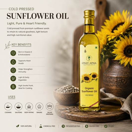Cold Pressed Sunflower Oil